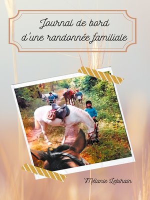 cover image of Journal de bord d'une randonnée familiale